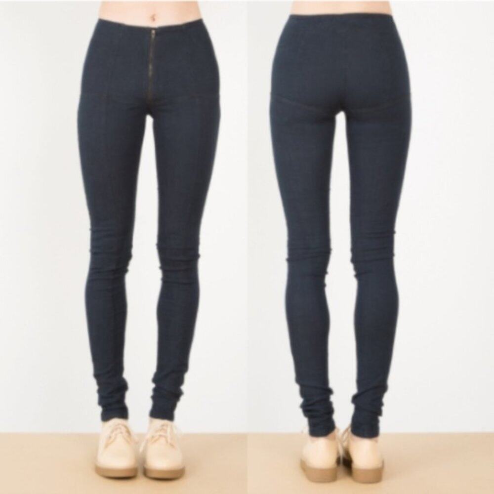 Prairie Underground Denim Girdle Jeans in Black Size Small